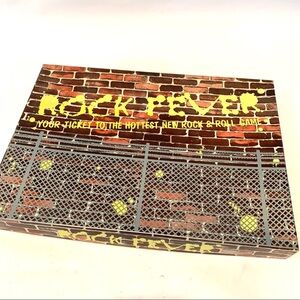 Rock Fever Board Game 1990